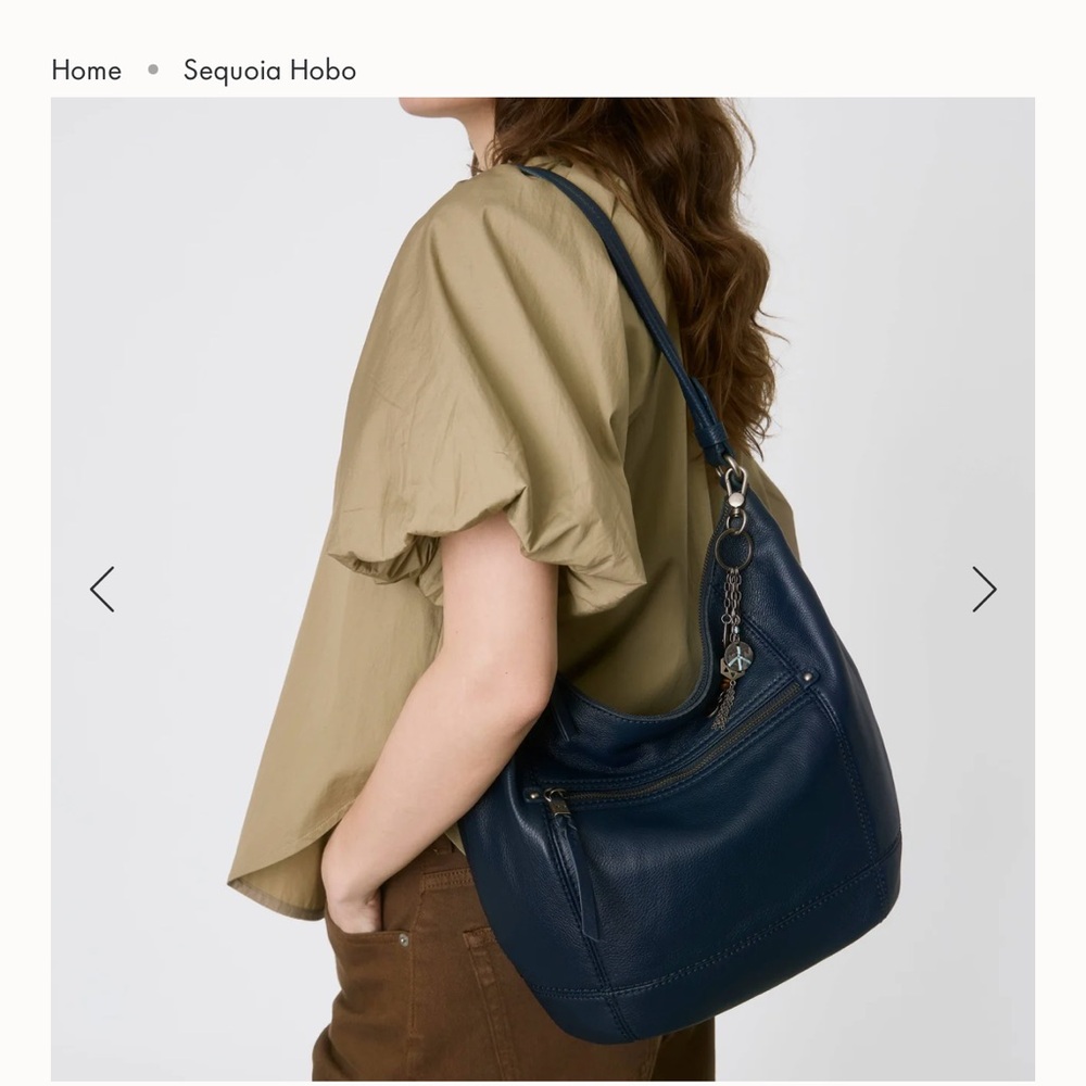 The Sak Midnight Blue Hobo Bag